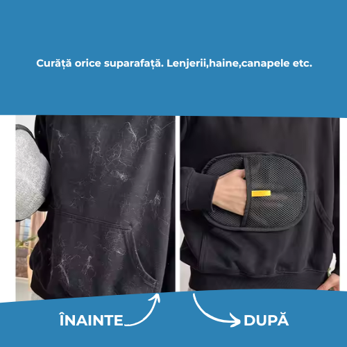 Mănușă Electrostatică - Pentru îndepărtarea părului de animale