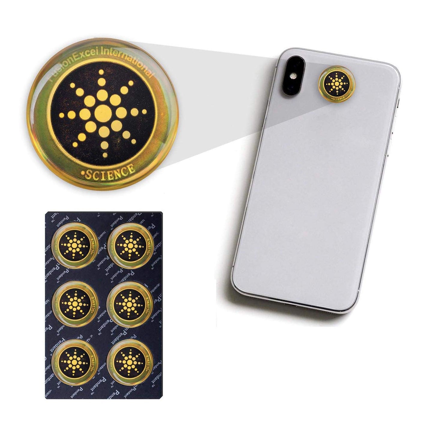 Abțibild Împotriva Radiațiilor (Set 6 bucăți)