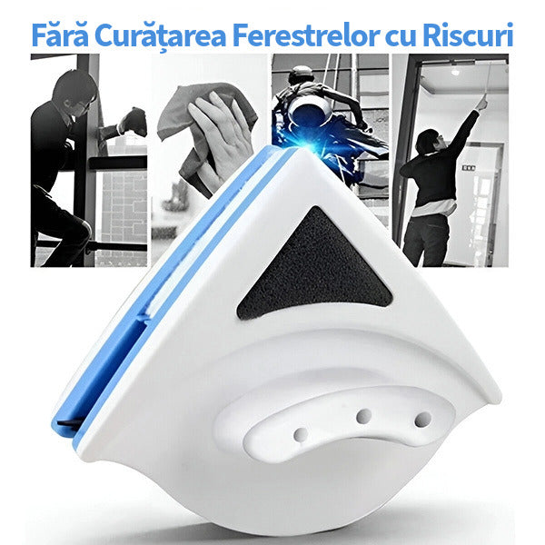 Ștergător magnetic pentru geamuri