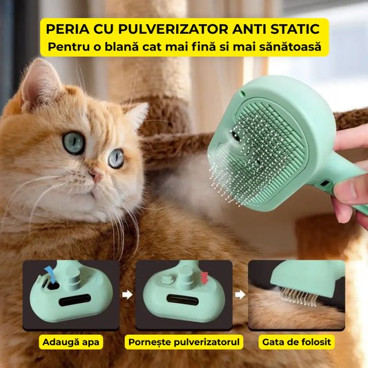 Perie cu Abur - pentru o blană sănătoasă