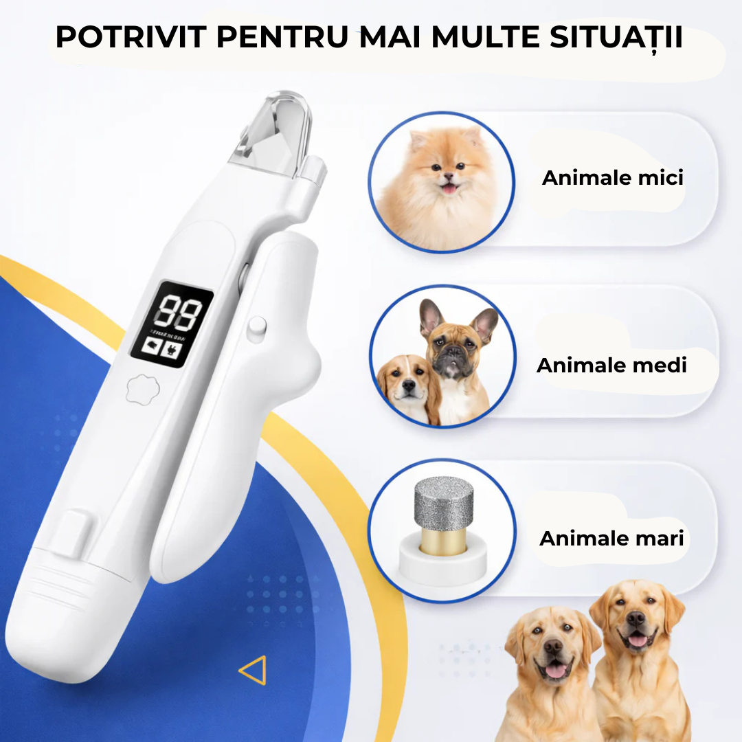 Clește LED pentru unghii de animale